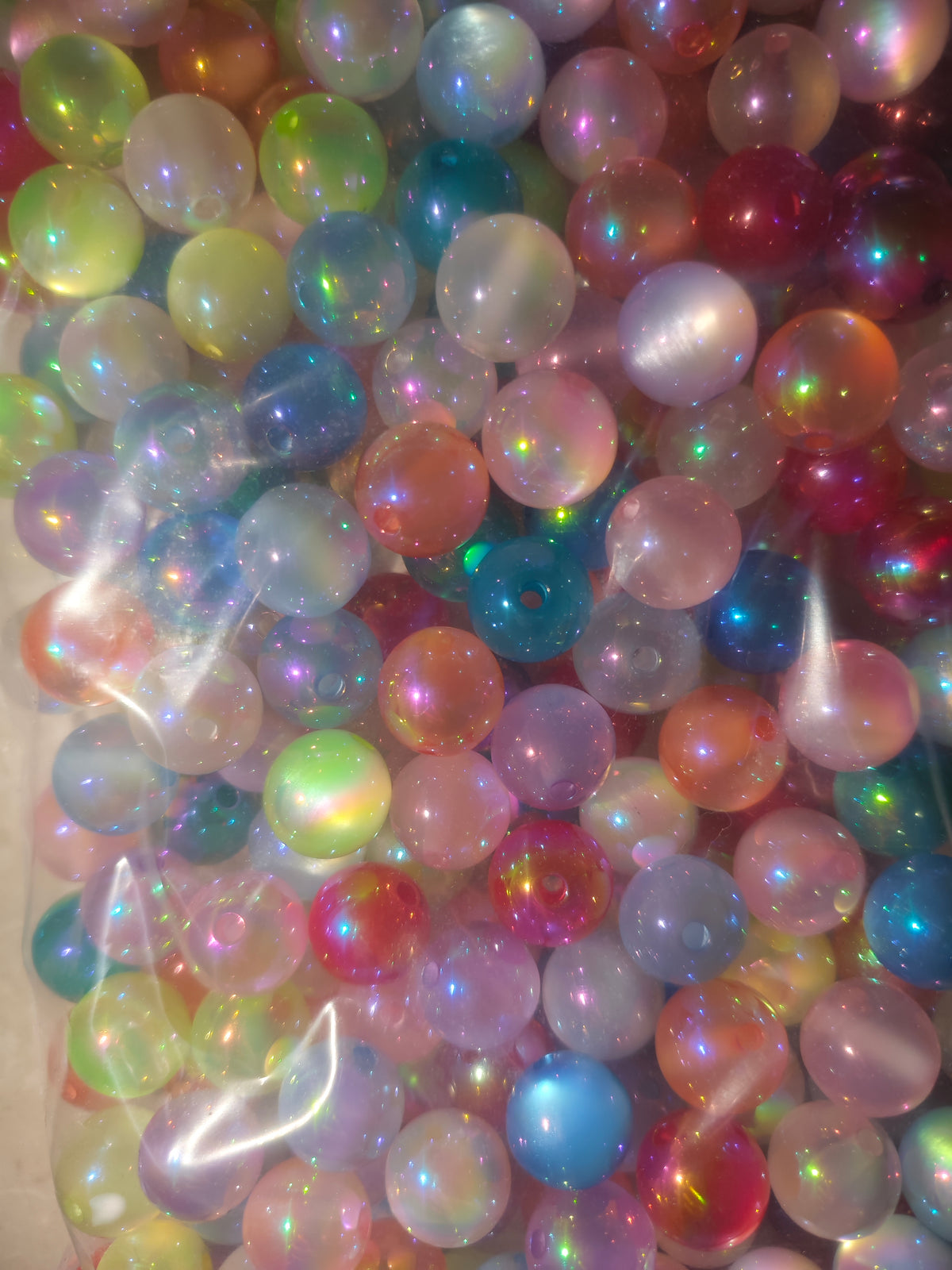 Cat eye beads